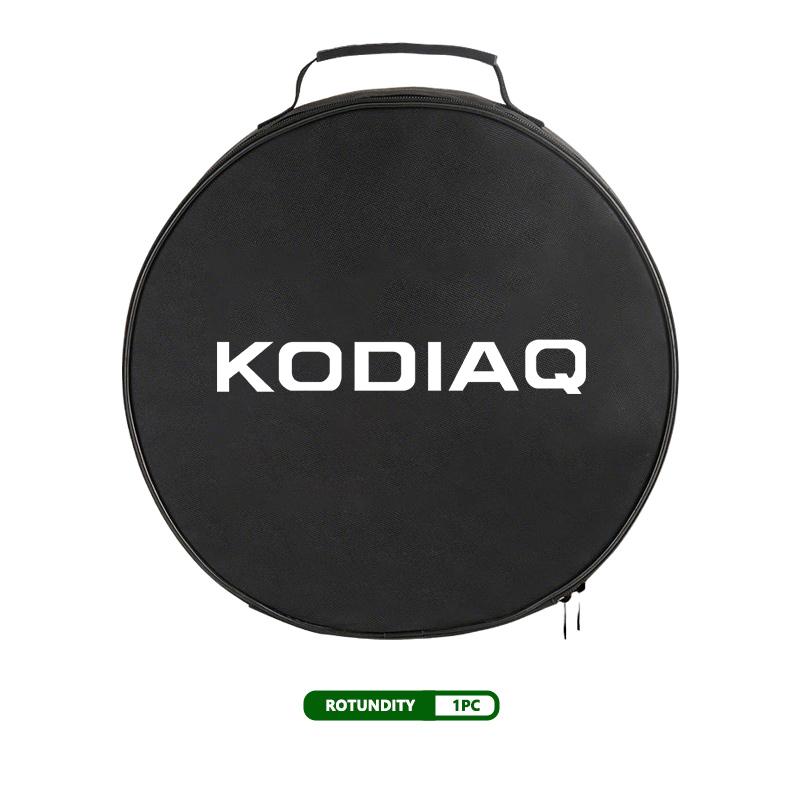 AAABR1 Car Charging Cable Rechargeable Gun Storage Bag For Skoda Octavia A5 A7 RS Fabia Superb Rapid Karoq