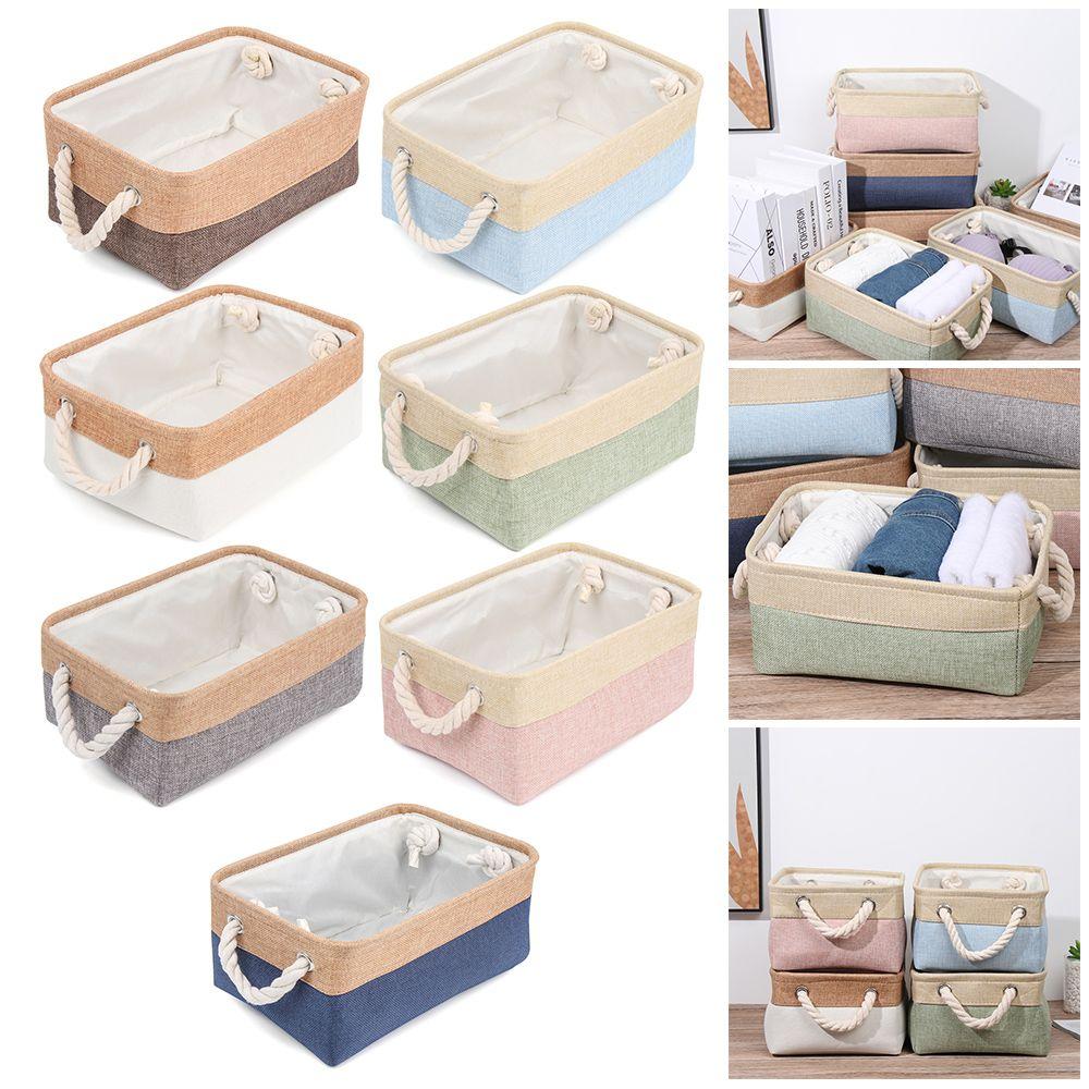 Bedroom Folding Baby Toys Home Supplies Organizer Box Sundries Sorting Basket Storage Basket