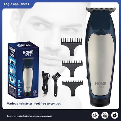 Парикмахерская Специальный Электрический Push Cut Oil Head Push Edge Электрический Fader Бытовой Перезаряжаемый Бесшумный Цифровой Дисплей