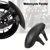 Universal Motorcycle Rear Wheel Fender Cover Mudguard Splash Guard Plastic Motor Accessories with Bracket