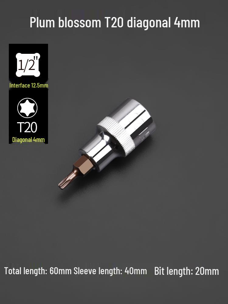 Многофункциональная отвертка с насадками: крестообразная, шестигранная, Torx, Spline и шестилопастная