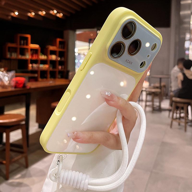 Чехол Dopamine Ice Color Block: Защитный чехол с полным покрытием для iPhone 17 Pro Max с совместимостью линз iPhone 16