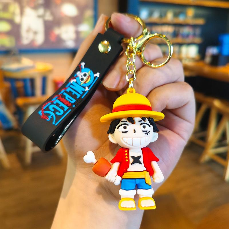 Серия One Piece Брелок Луффи Эйс Зоро Популярный за рубежом Приз из игрового автомата Подарок для девочек на праздники Кавайный Милый