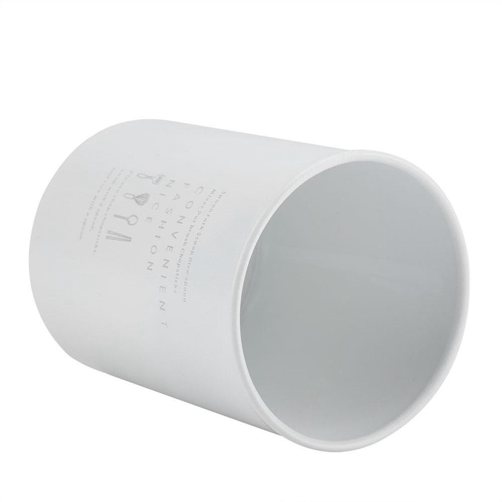 Steel Drying Utensils Holder Tableware Bucket Cutlery Drainer Fork Storage Chopsticks Tube