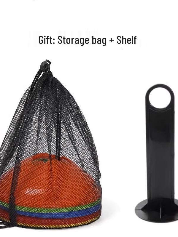 Утолщенные тренировочные конусы для футбола с круглыми отверстиями