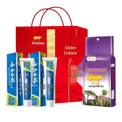 Подарочный набор: Зубная паста Yunnan Baiyao и рис Jinlongyu