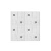 77x70cm Waterproof and Moisture Proof 3D Tile Brick Wall Sticker Self-Adhesive Foam Board Wallpaper Bedroom Room Home Decoration
