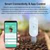 Tuya Smart Life Zigbee Soil Moisture Tester Temperature Hygrometer Meter Soil Sensor For Home Garden Automation Irrigation Z2M