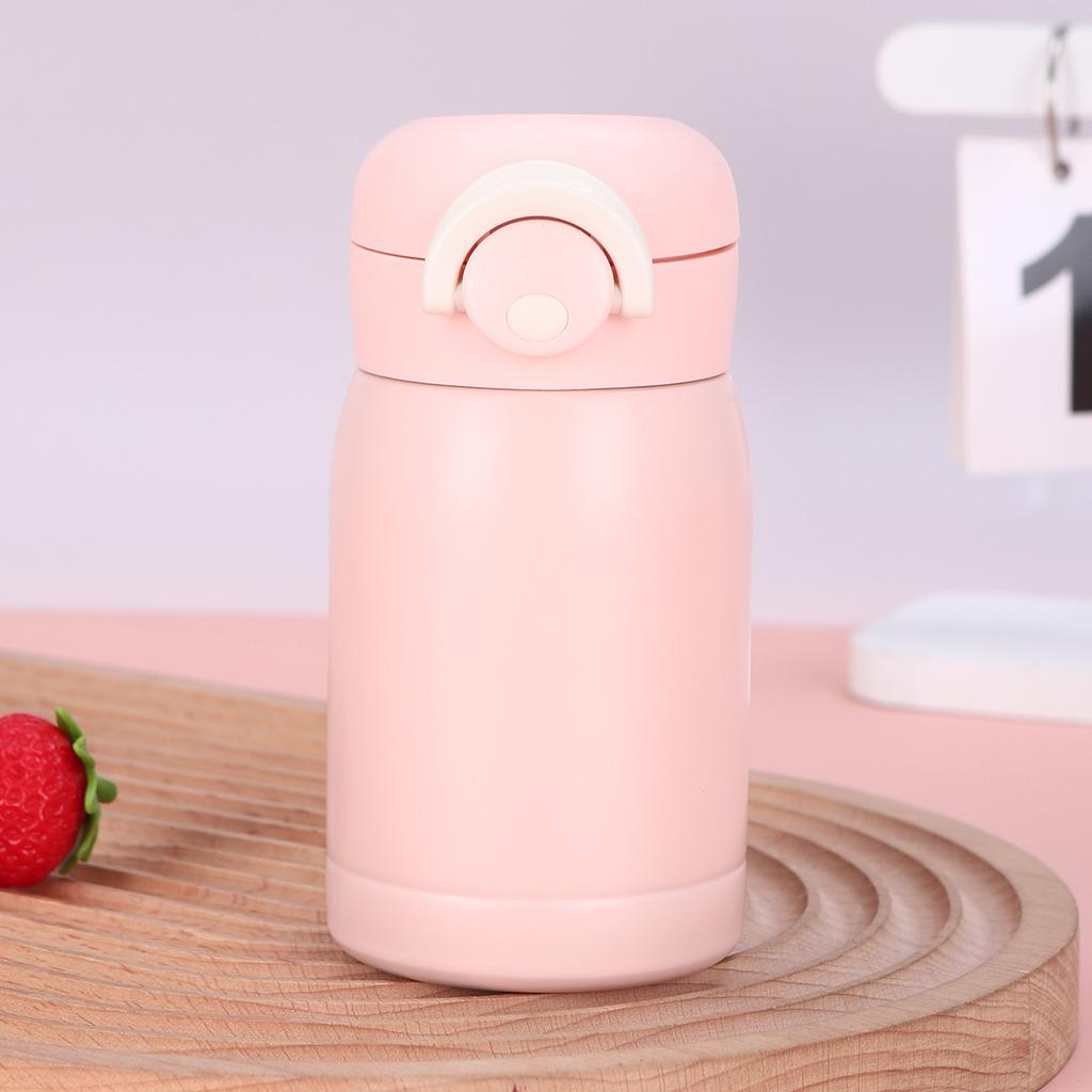 Простая и стильная мини-кружка-термос из нержавеющей стали для мужчин и женщин, портативная кружка-горошек с высоким внешним видом