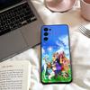 Аниме Z-ZENSHU Чехол для телефона Samsung S25,24,23,22,30,21,10,9,Ultra,Plus,Lite,FE,4,5 G Мягкий черный чехол