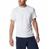 T-shirt Homme COLUMBIA Zero Rules Blanc - Technologie Anti-transpiration