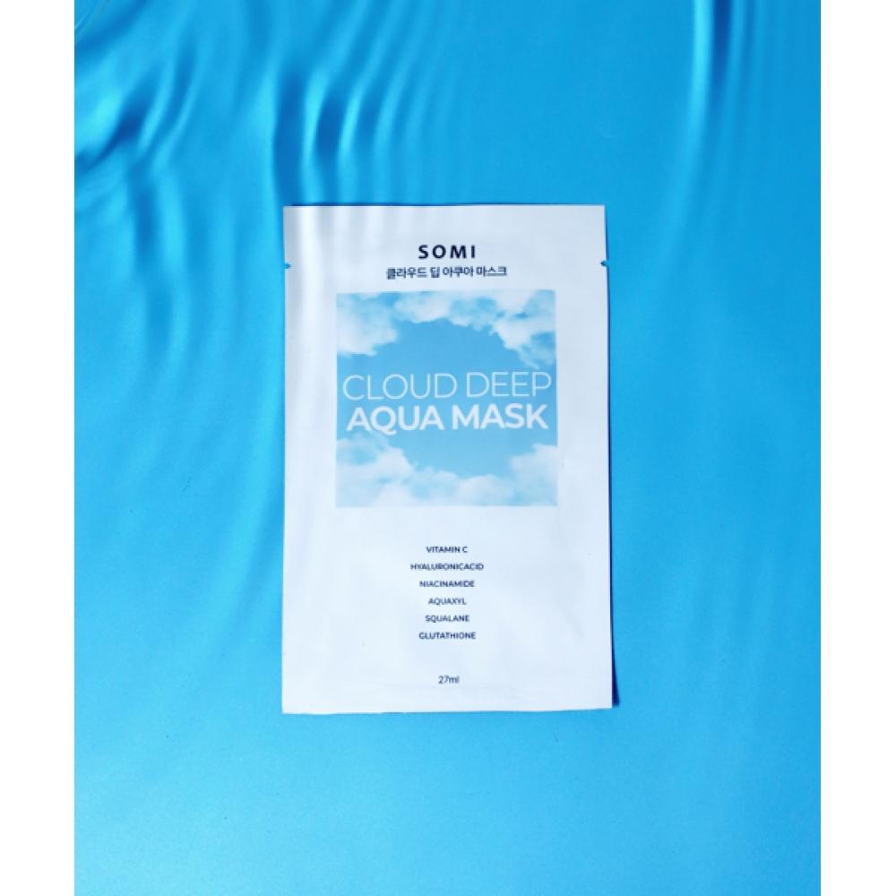 Somi Aqua Глубокоувлажняющая маска 10 шт. 27 мл