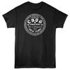 CBGB - Circle - American Classics - Front Print Black Adult Short Sleeve T-Shirt