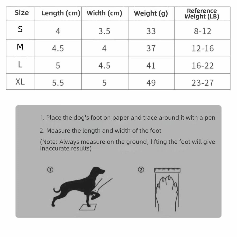 4pcs/set New Breathable Pet Dog Shoes Non-Slip Adjustable Puppy Shoes Lightweight Soft Sole Dog Boots Daily Walking