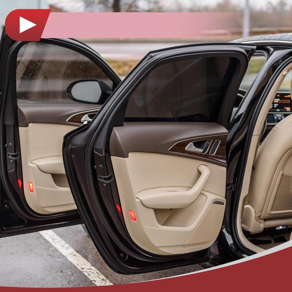 HEROFFIX Car Trash Foldable Portable Trash Black Oxford Cloth 1-Piece Can, Can, 7.5" Long, 2.8" Wide, 5.5" High,