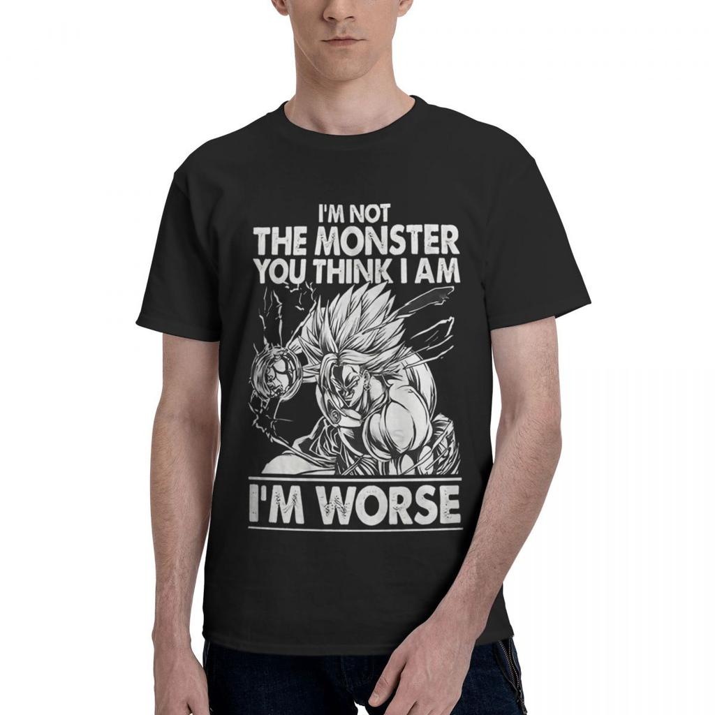 T Im Not The Monster You Think I Am Worse Tee 100 Cotton Casual Breathable Confortable Clothes Designer Clothes Men T Shirt