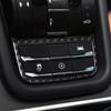 For Porsche Cayenne 958 92A 2011-2017 Carbon Fiber Central Automatic Start Stop Button Frame Panel Cover Car Accessories Sticker