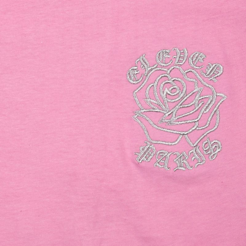 Детская однотонная футболка с нагрудным карманом ELEVEN PARIS