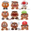 Mario Bros Plush Goomba Wing Goomba Ken Carson Goomba Toad Stuffed Anime Animal Doll Plushie for Birthday Gift