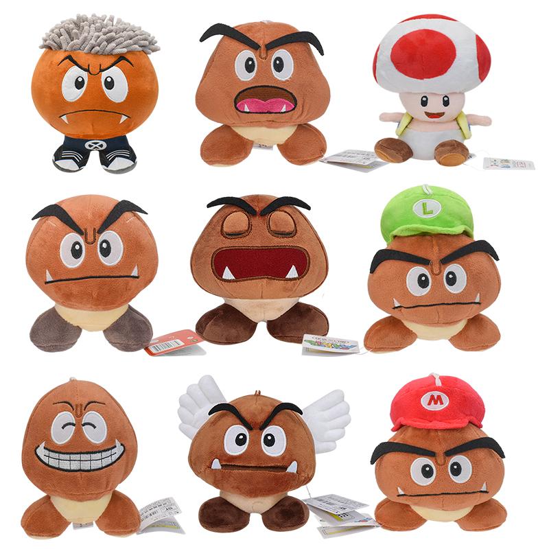 Mario Bros Plush Goomba Wing Goomba Ken Carson Goomba Toad Мягкая кукла-животное из аниме Мягкая игрушка для подарка на день рождения