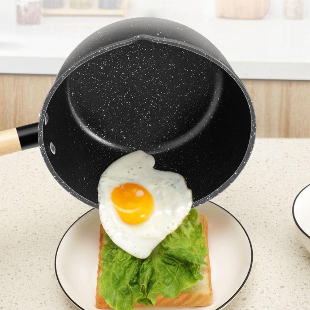 Iron Omelette Pan Non-stick Wheat Stone Stockpot Portable Pasta Pots  Kitchen Supplies