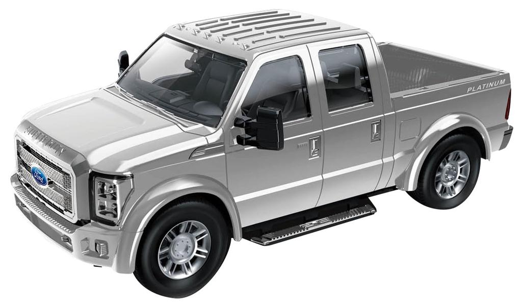 Doyusha 2,4 ГГц Масштаб 1:24 F-350 Super Duty Платиновый Серебристый Электрическая Радиоуправляемая Модель в Наборе 630678