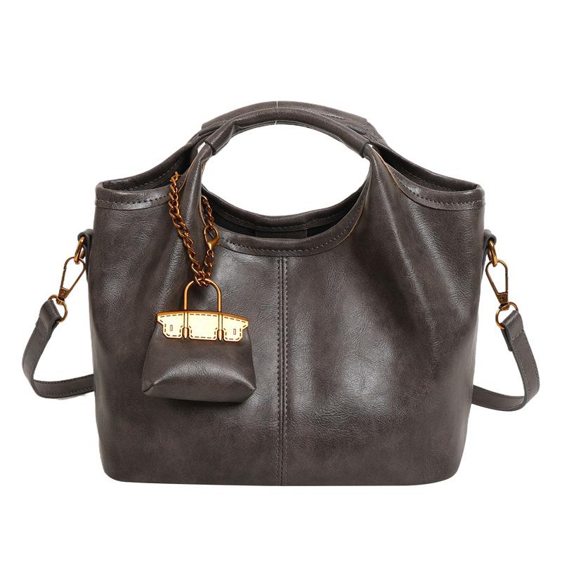 Сумка-мешок Niche Retro, женская, сезонная, повседневная, сумка-мессенджер для поездок на работу, модная и простая сумка-ведро