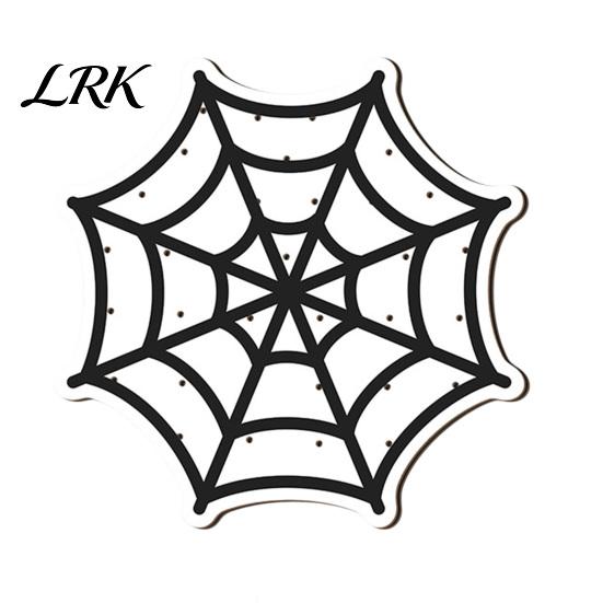 Table Centerpiece for Halloween Wooden Lollipop Display Stand, Spider Web Ghost Decor Pumpkin Shaped Candy Holder, Party Tabletop Ornament Creative