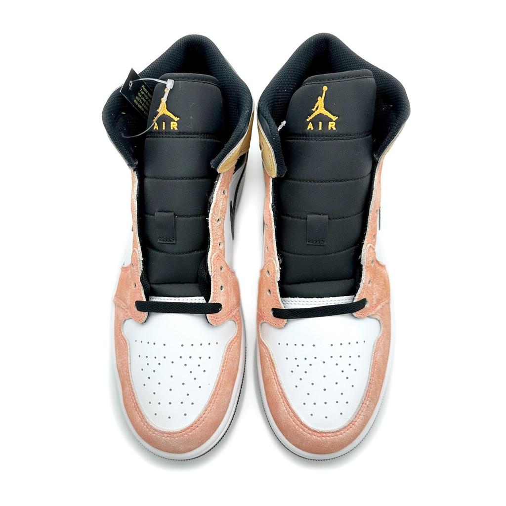 DX4332-800 Nike Air Jordan 1 Mid Flight Club Magic Ember Sundial White (Мужской)