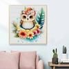 New Arrival 5D DIY Full Circle Diamond Painting "Lovely Owl" Embroidery Cross Stitch Home Decor Gift
