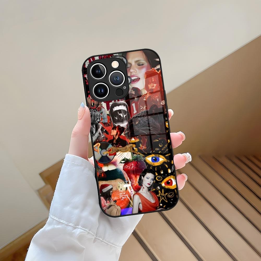Чехол для телефона Закаленное стекло Для IPhone 13 17 15 16 14 12 11 Pro Max Plus Mini XR XS SE2020 Coque Призрак Оперы