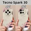 Чехол для Tecno Spark 30 Pro 30C Задняя крышка с рисунком Сердце для Tecno Spark 30C 4G 5G Полная защита Мягкие чехлы из жидкого силикона для телефона