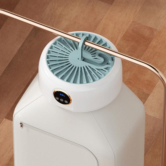 Маленькая сушилка для одежды Большая вместимость Функция таймера Нагрев на 360 градусов Компактная конструкция Складная