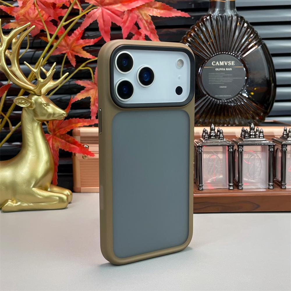 Transparent TPU Matte Case For iPhone 17 Air 17 Pro Max Camera Control Button Shockproof Clear Bumper Silicone Back Cover