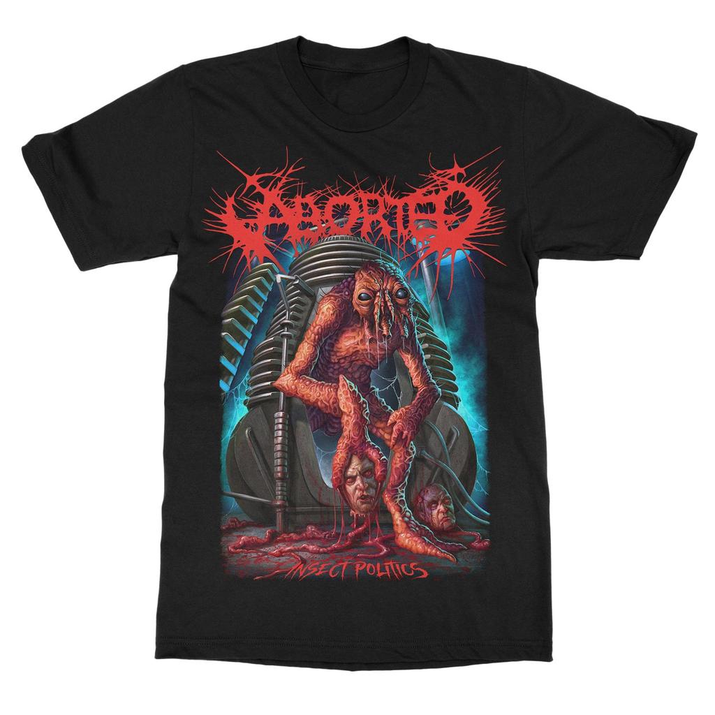 The Aborted Journey of Chaos and Massacre Band TShirt Cotton Graphic Tee Unisex Women Summer Streetwear Top