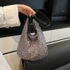 Women Bags Women's Bags 2025 New European and American Fashion Sequined Armpit Bags Large Capacity Shoulder Bucket Bags