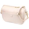 Compact Cross-body Bag for Women for Every Day Made of Genuine Leather Vintage 22591 White