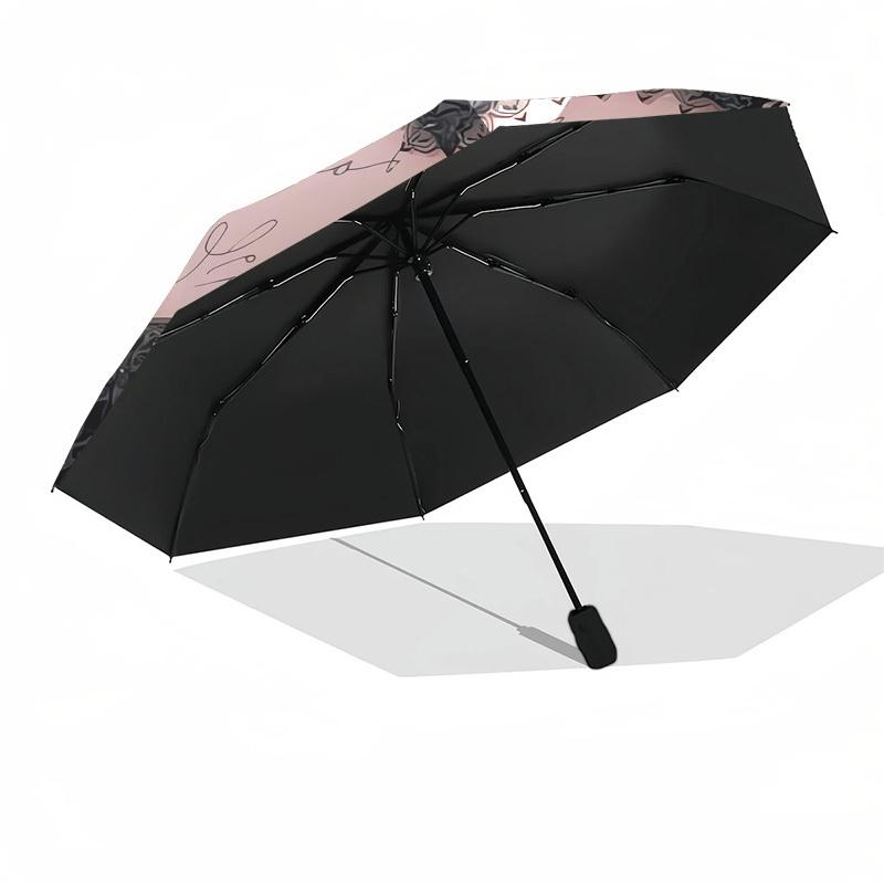 1pc Pink Bow Lace Heart Umbrella with Plastic Handle,Suitable for All Seasons Home Travel Outdoor UmbrellaDD125