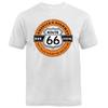 Графическая футболка Route 66 Винтажная Америка Шоссе Дорожное путешествие Футболка