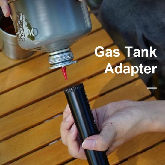 Адаптер для газового баллона на открытом воздухе, насадка для баллона с бутаном, кассетный баллон для кемпинга, газосварочное устройство, огнемет, соединитель для заправки газом, наконечник конвертера