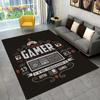 Cartoon Gamer Game Controller Area Rugs,Large Carpet Rug for Living Room Children's Room,Kids Play Crawl Non-slip Floor Mat Gift