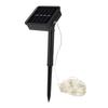 50LED Solar Powered String Light 8 Modes Lights Outdoor Decoration IP44 Waterproof Warm White