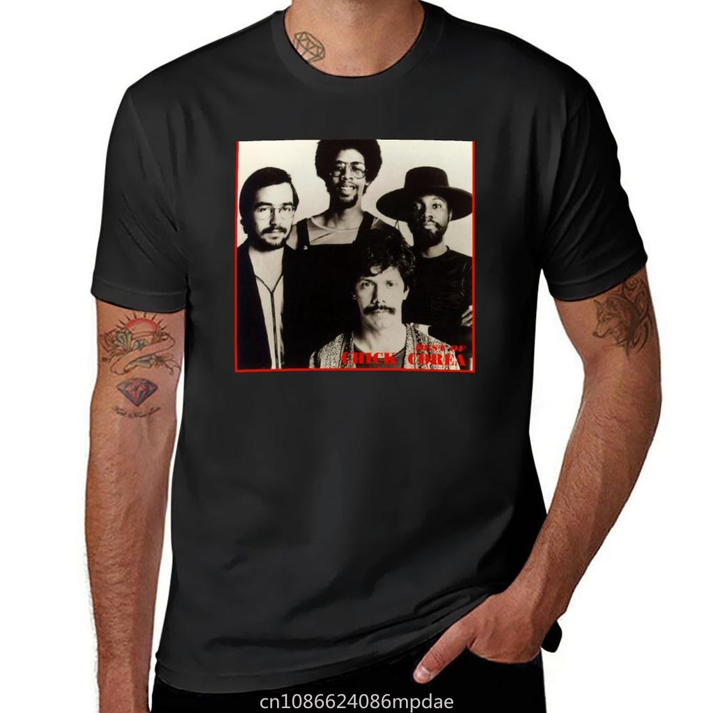 Best Of Chick Corea T-Shirt graphics vintage clothes boys animal print Blouse plain t shirts men