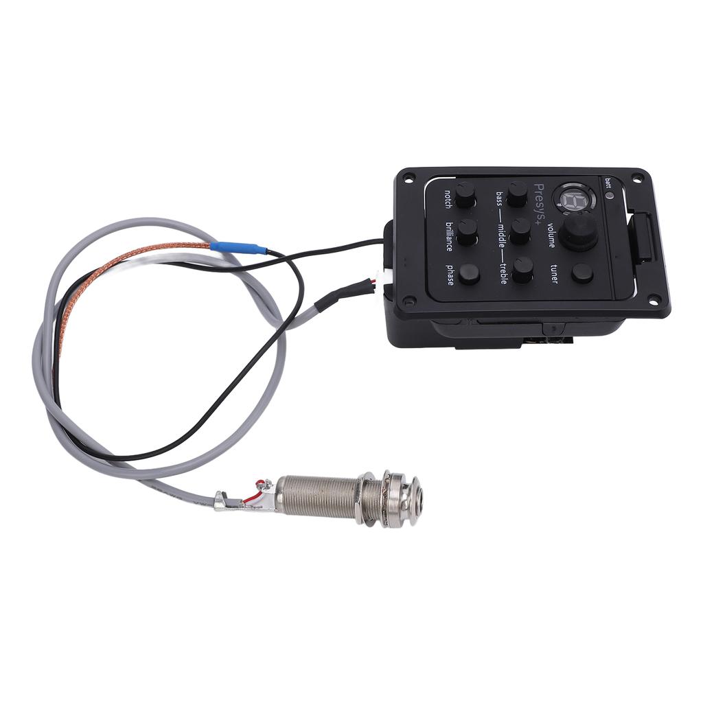 Гитарный предусилитель эквалайзер регулятор громкости светодиодный дисплей высокочувствительный тюнер гитарный предусилитель для Presys Plus