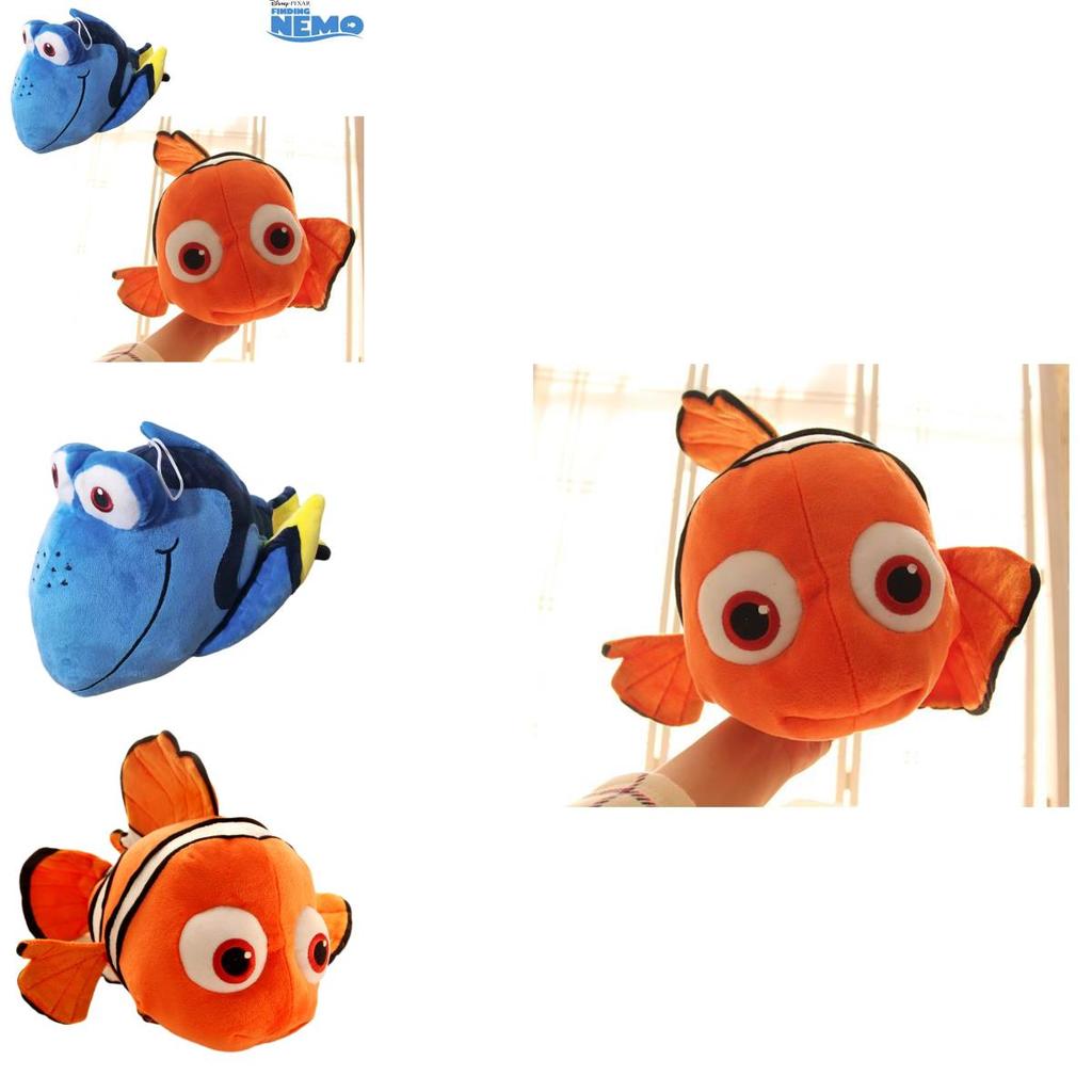 Adorable Stuffed Finding Nemo Clownfish Plush Toy Dory Fish Doll Soft And Cuddly