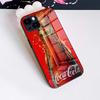 Чехол для телефона A-coca-ES C-colaES Напиток Для IPhone 17 Pro Max 16 15 14 Pro Max 13 11 X Xs Xr 8 7Plus Стеклянная Крышка