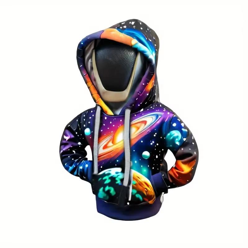 Car Gear Lever Cover Gear Lever Decoration Creative Hoodie Gear Lever Handle Cover Clothing Suit