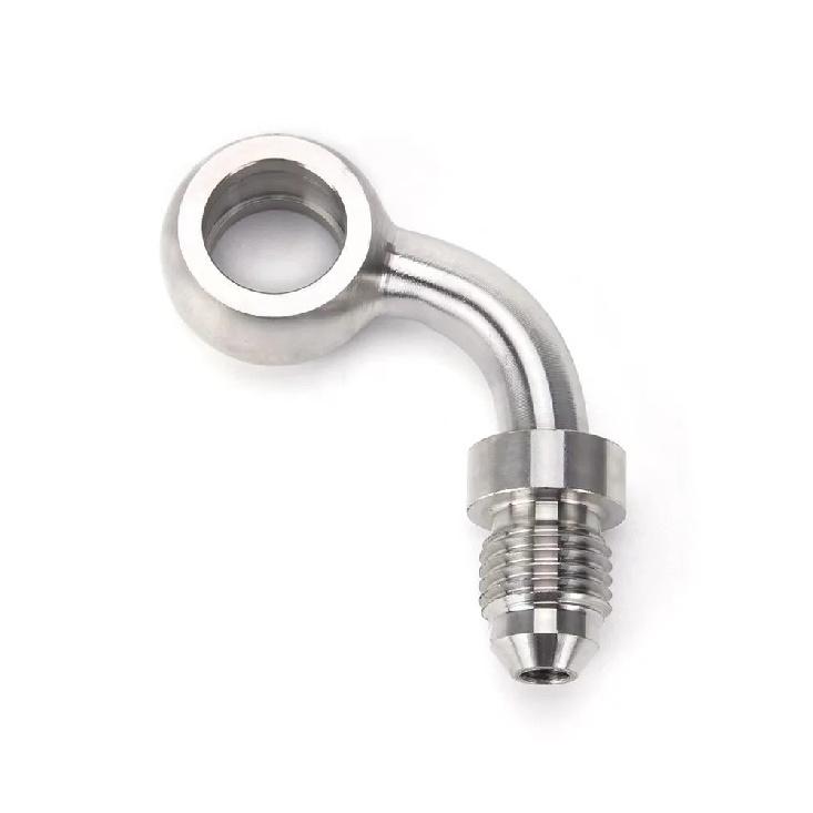 AN3 Motorcycle Brake Line Stainless Steel Braided Hose Banjo Fitting Soft Tube Connection Brake Cable Oil Hose Racing Part