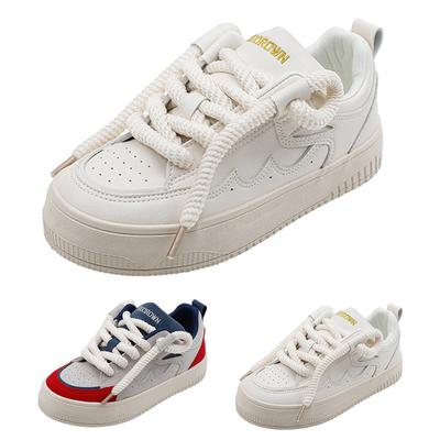 Женская мода, новые универсальные повседневные нескользящие туфли на толстой подошве