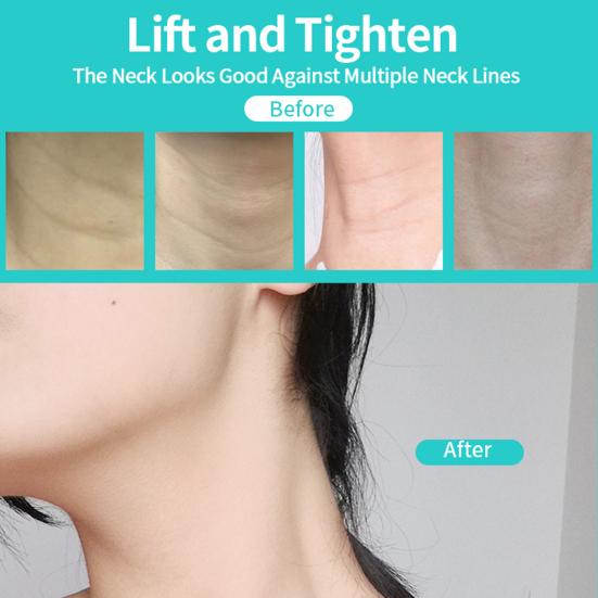 10 шт. мгновенной подтяжки шеи ленты невидимые натуральные подтягивающие полоски для шеи лица челюсти шеи уменьшающие морщины полоски антивозрастные патчи для шеи